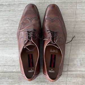 Men’s Brown Leather Shoes - 13